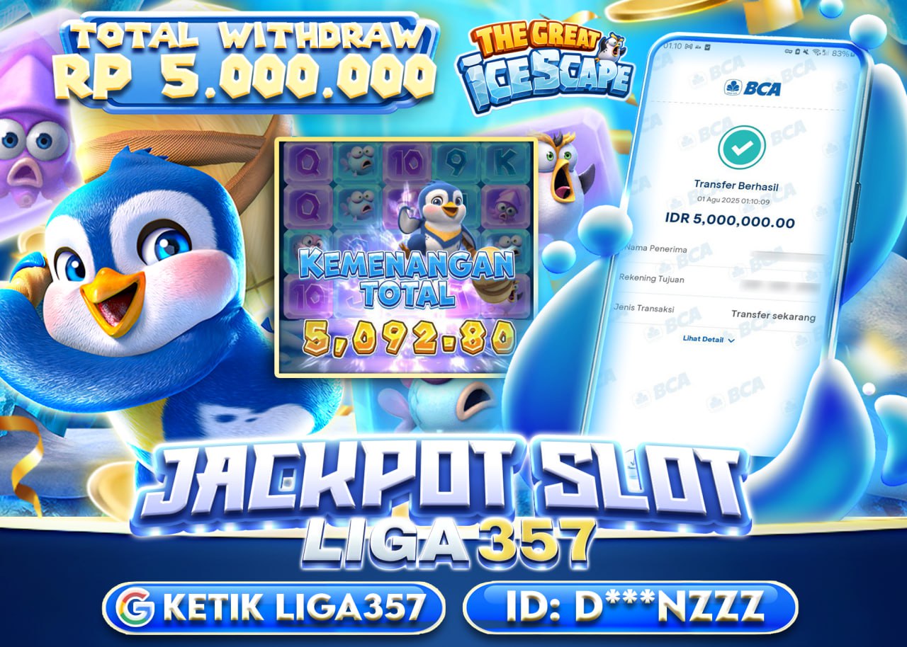 D***NZZZ JACKPOT SLOT ICE SCAPE Rp.5.000.000 - LUNAS	
