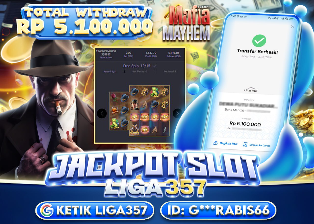 G***RABIS66 JACKPOT SLOT MAFIA MAYHEM Rp5.100.000 - LUNAS	